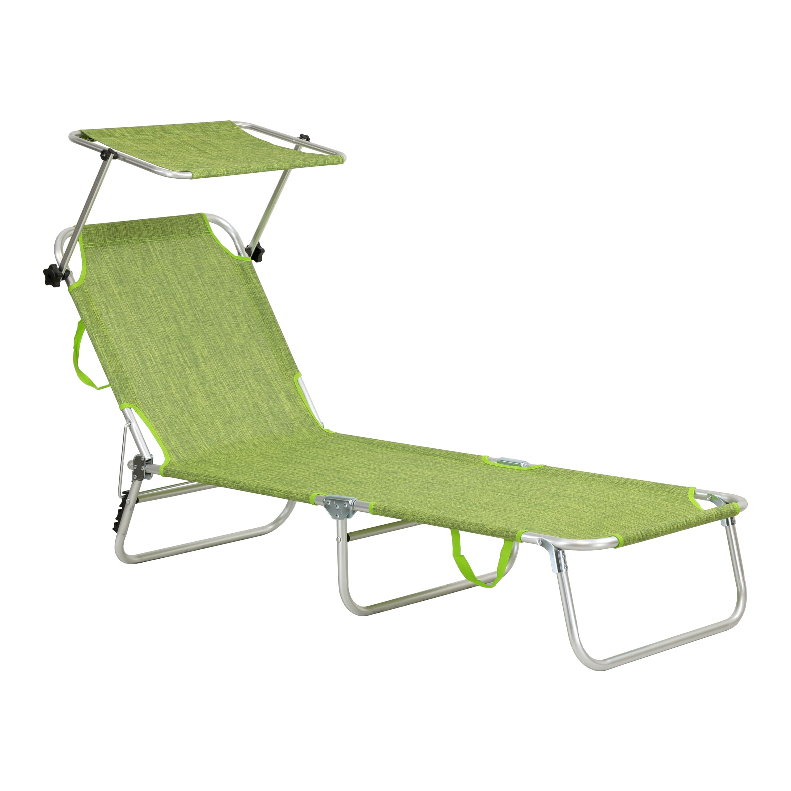 Lettino Da Giardino Lettino Mare Pieghevole Beige Leggero