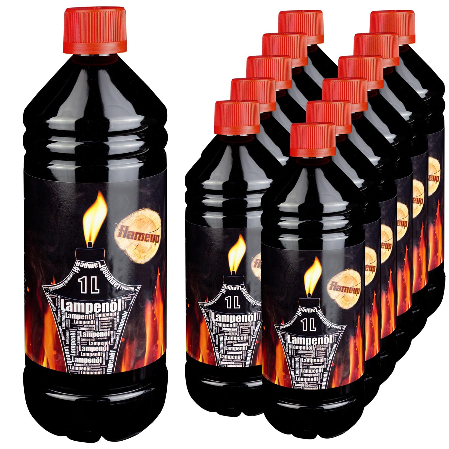 Olio per Lampada Neutral 1-24 Litri Clear Lampada Torcia Lanterna Bottiglie da Dentro Fuori Flameup, Numero:12 L