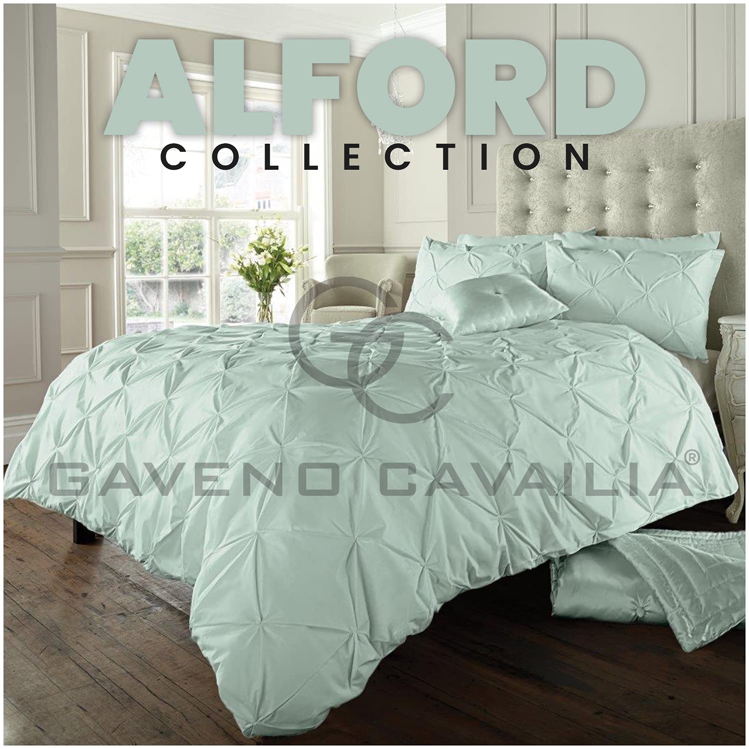GC GAVENO CAVAILIA Federe Cuscino 50x75 Cm In Policotone – Morbide, Anallergiche E Traspiranti, Con Chiusura A Busta, Colore Carta Da Zucchero, Confezione Da 2