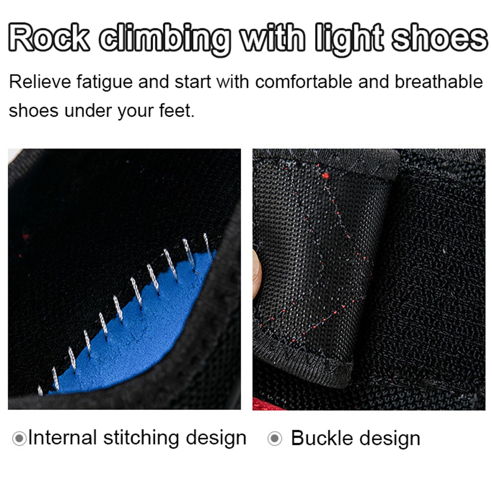 Scarpette da Arrampicata Indoor,Scarpe Arrampicata per Principianti,Climbing Shoe,Traspirante,Leggere,Adatto ai Principianti del Bouldering e dell'arrampicata Indoor