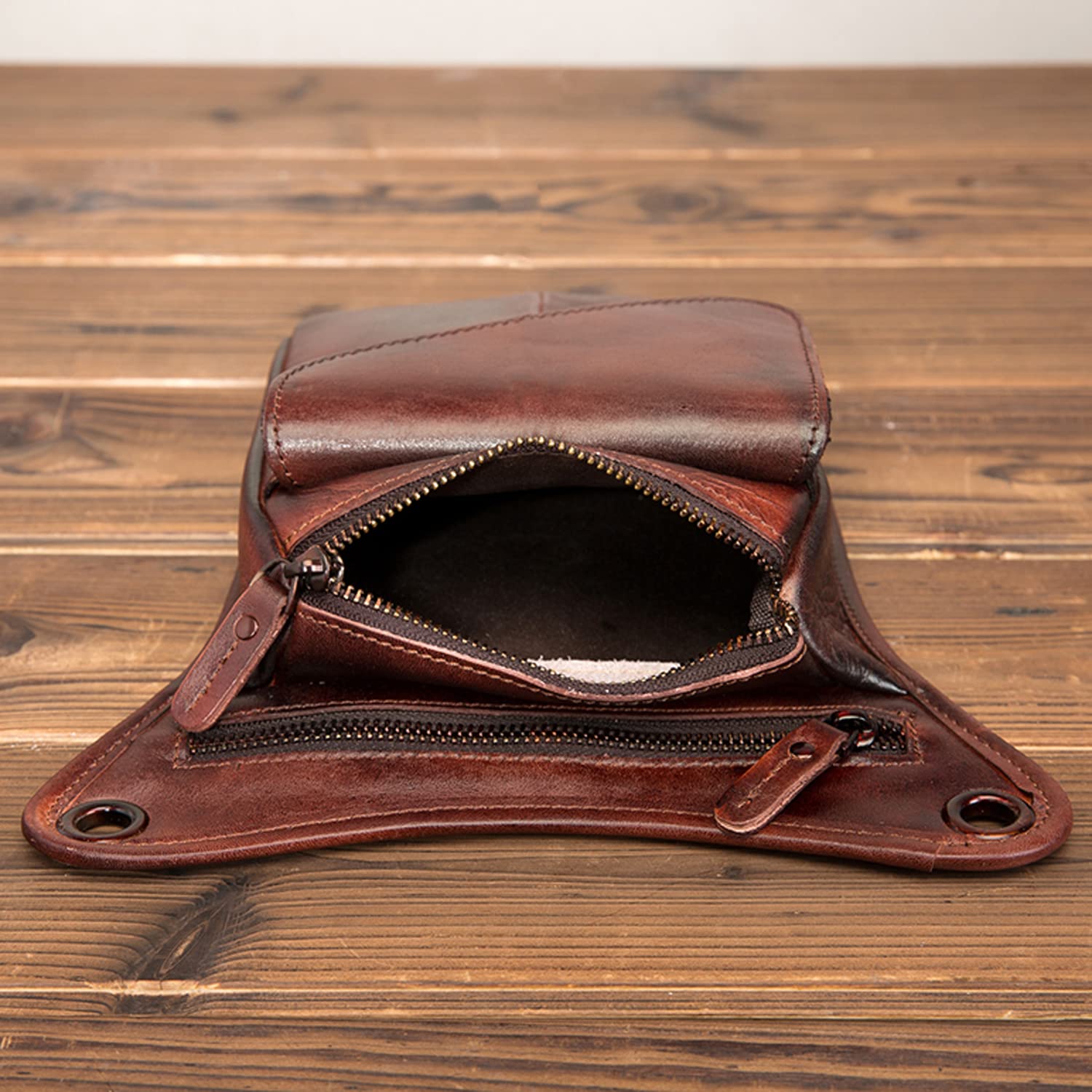 Riñonera de cuero para senderismo para mujeres y hombres, motocicleta, bicicleta, viajes al aire libre, deportes, táctica, equitación, camping, riñonera, bolsa de hombro pequeña, #05Borgoña, S, Bolsa