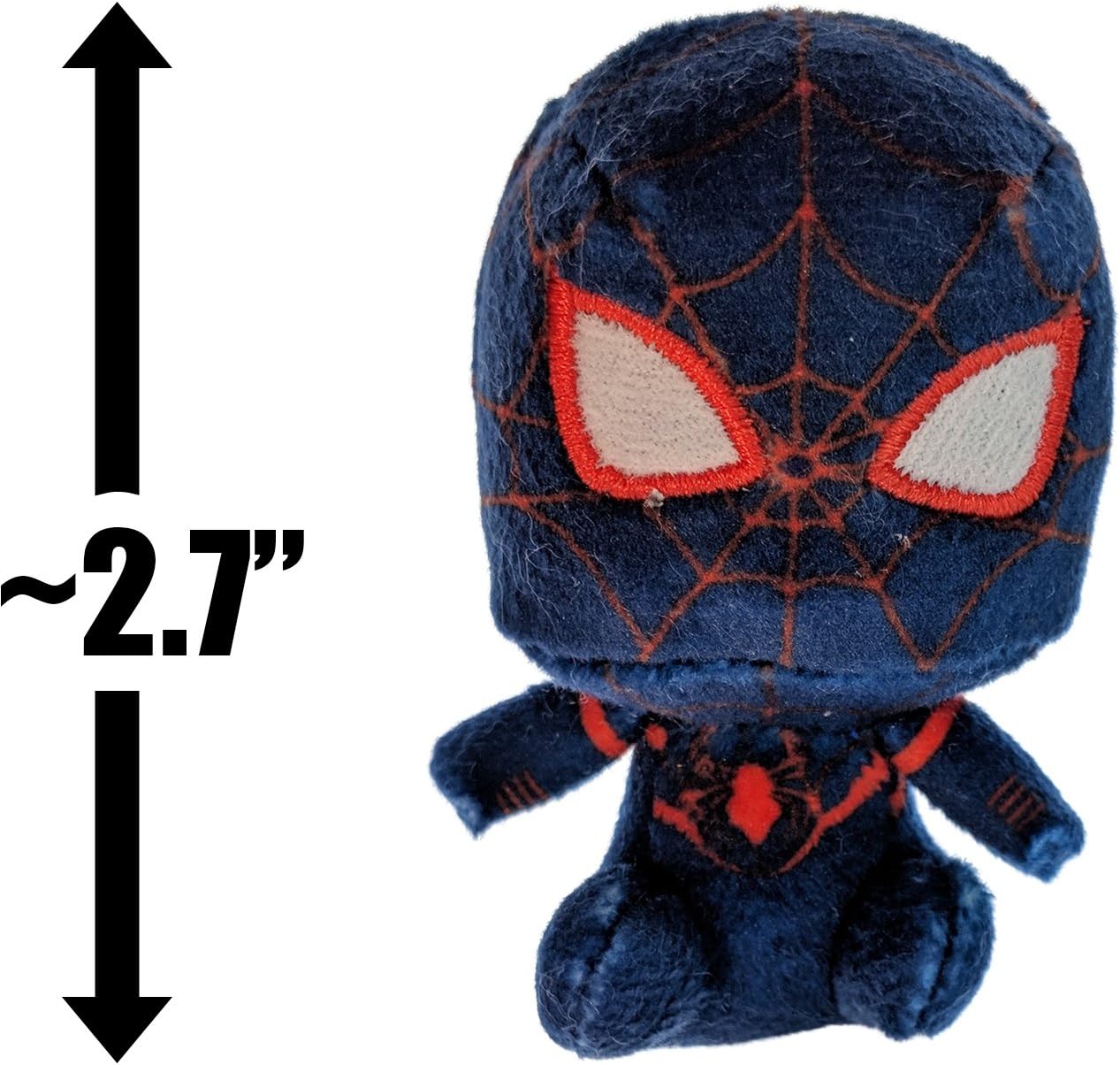 Funko Spider-Man [Miles Morales]: ~2.7" Mystery Minis Plushies x Spider-Man Mini Plush [24527]