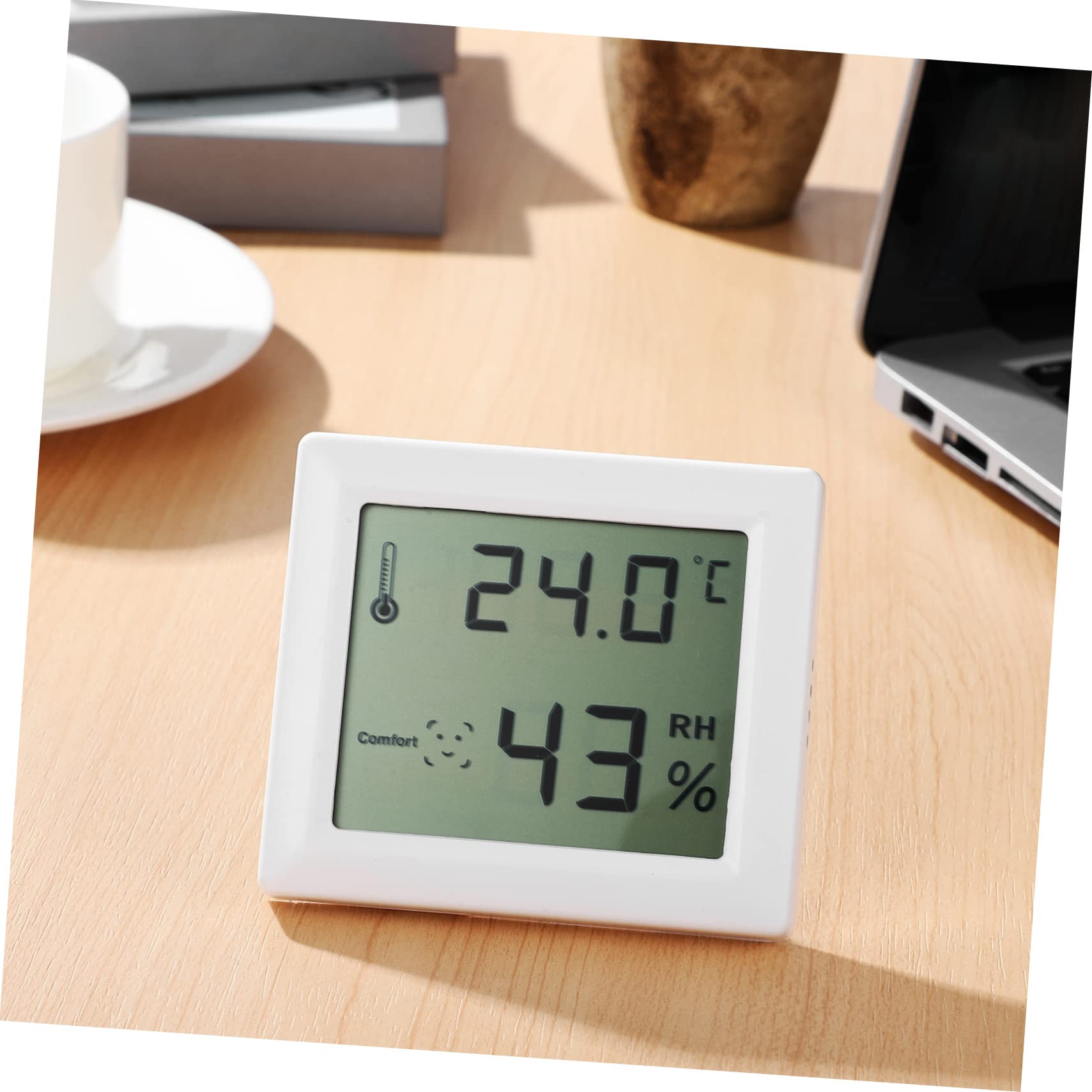 Supvox 3er-sets Raumfeuchtigkeitsmesser Digitalanzeige Genaues Temperatur- Und Feuchtigkeitsmessgerät Für Zuhause Büro Babys Und Senioren Feuchtigkeitsmesser Für Zwecke 2 Stück * 3