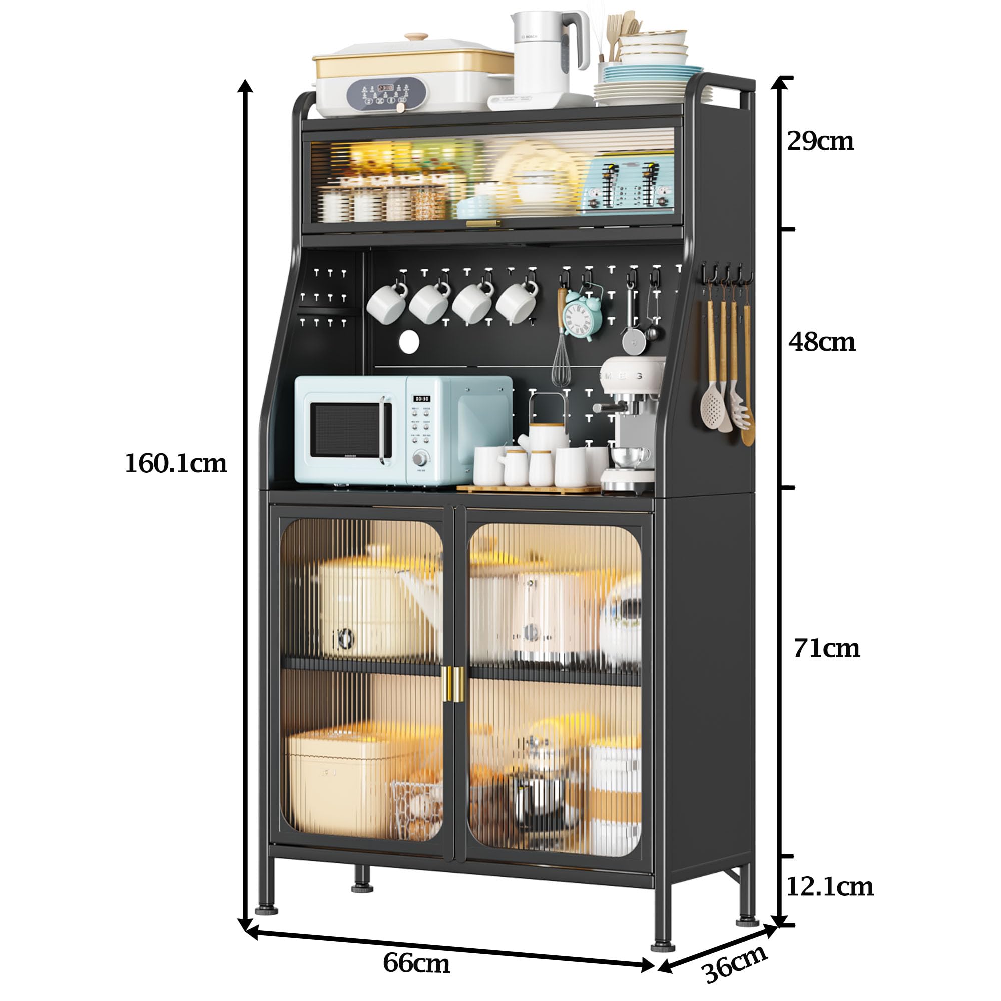 Fiutazge Buffet Haut Cuisine De Rangement,Armoire,Vaisselier