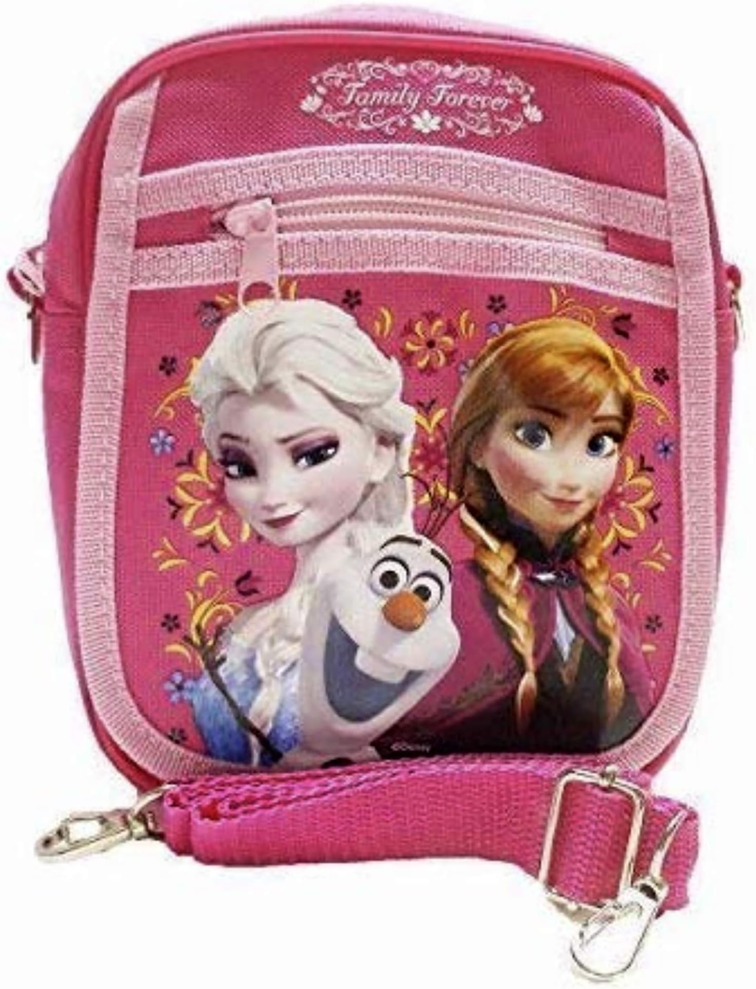DisneyFrozen Hot Pink Medium Shoulder Bag