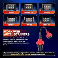 Autel Mercedes Benz 38-16 Pin OBD2 Diagnosztikai Adapter - Kompatibilis MK808 MP808 MK908 MS906 Szkennerekkel, 38 Pin OBD1-ről 16 Pin OBDII- 7