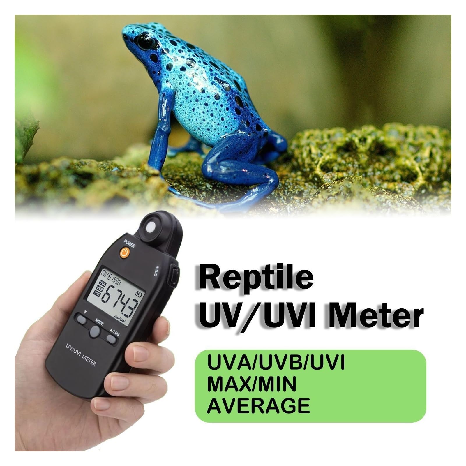 Espectrómetro de Mano, Espectrómetro portátil UV-Visible con pantalla clara Lectura directa confiable