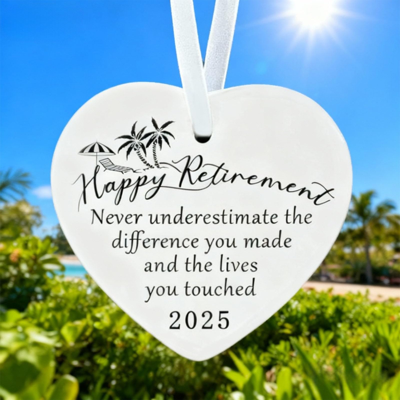 Vgrdtw Women's Hr2 Retirement Gifts For Funny Retirement Gift For Hanging Plaque Thoughtful Keepsake For Retiree, Coworker, Boss, Teacher, Nurse, Friend, Elegant Party Décor