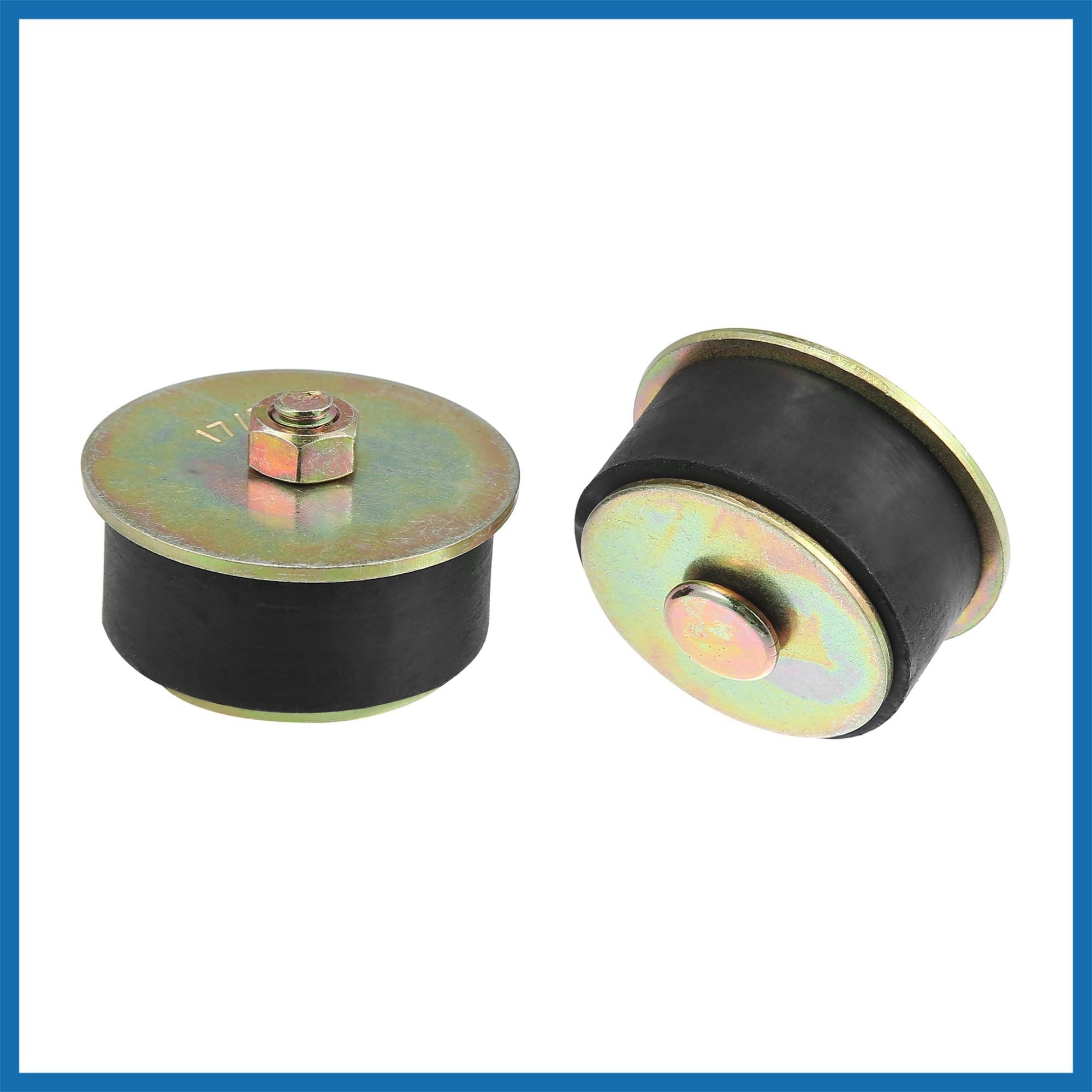 A ABSOPRO 2pz Auto Gomma Espansione Congelamento Spina Adatto 1-7/8" a 2" 47mm-50mm Sostituzione dell'articolo