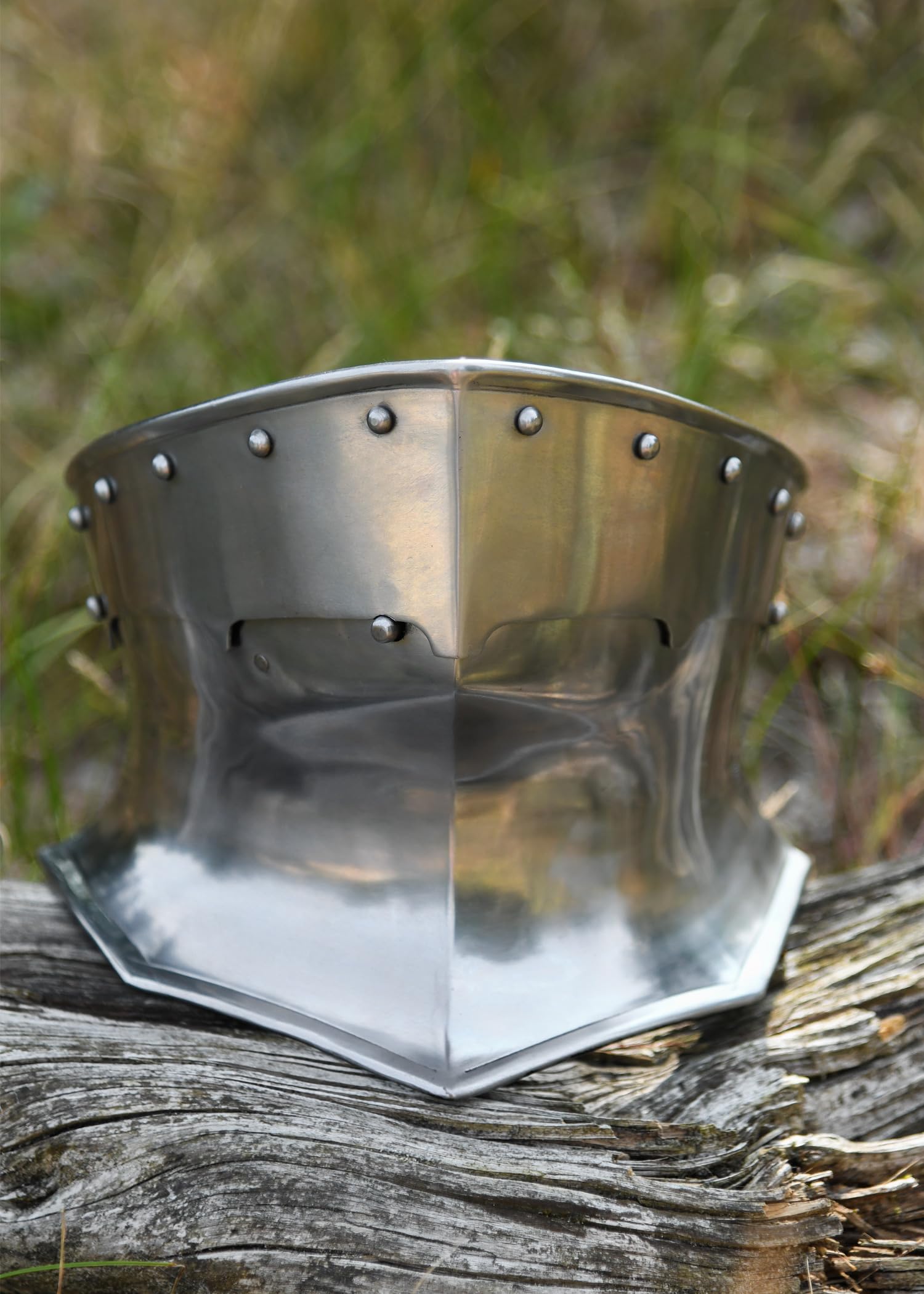 Ulfberth - Mittelalterliche Halsberge aus 1,6 mm Stahl - Authentische Rüstung für Reenactment, LARP und Mittelalter-Enthusiasten