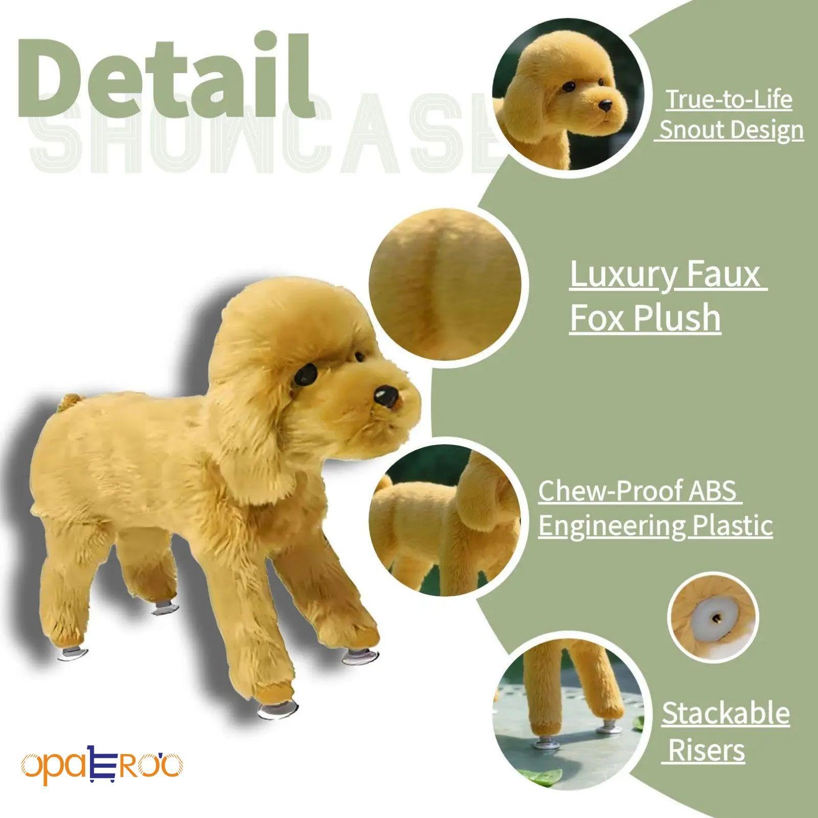Jouets d'accouplement pour Chiens, Jouets de Compagnon pour Chiens en Silicone avec sous-tassettes, Jouet de Chien interactif Lavable pour Moyen ou Petit Moi 18cm/7.1in