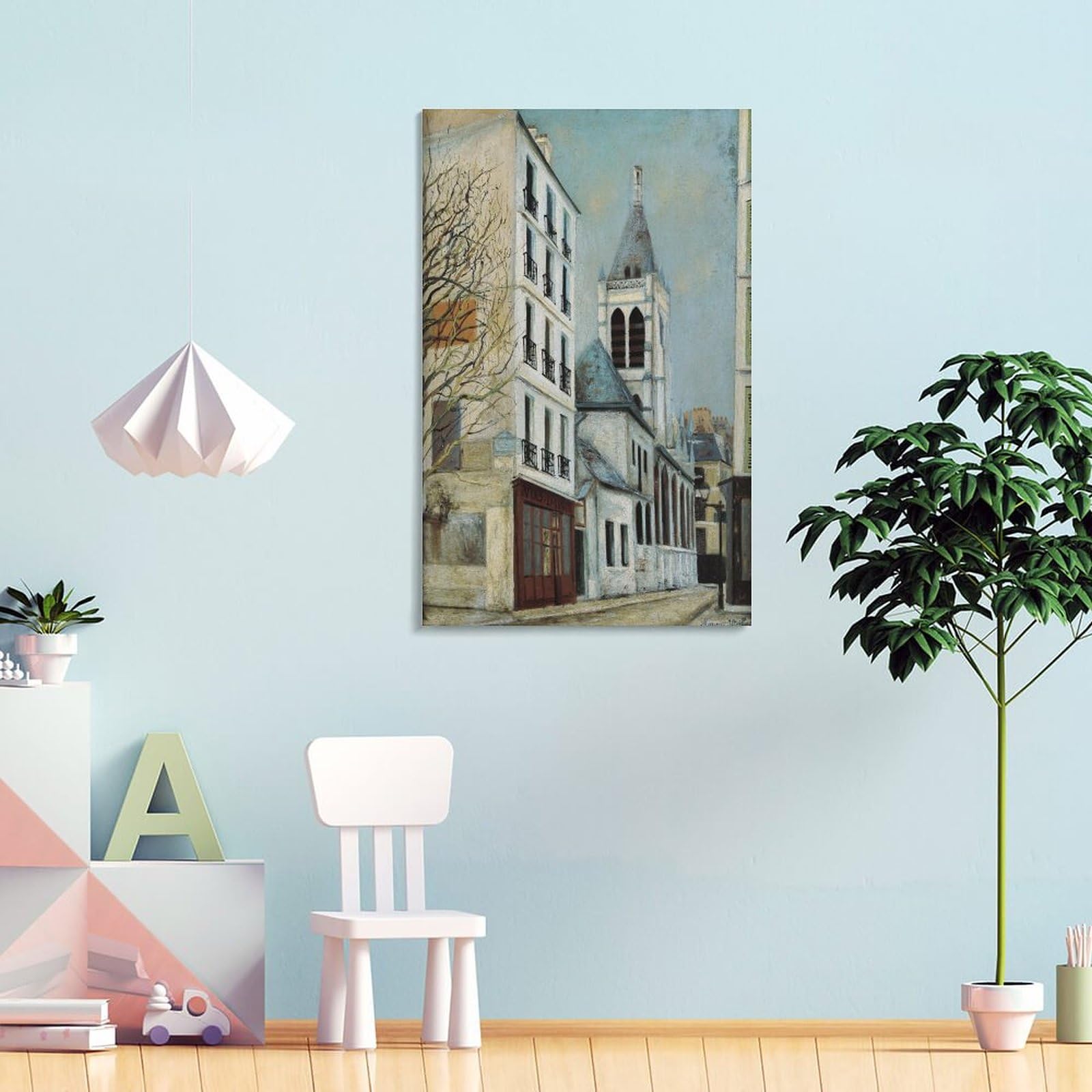 モーリス・ユトリロＭaurice Utrillo、サンティエール、限定１０００部 モーリス・ユトリロ 絵画販売 | 絵画販売 - 東京・銀座の翠波画廊