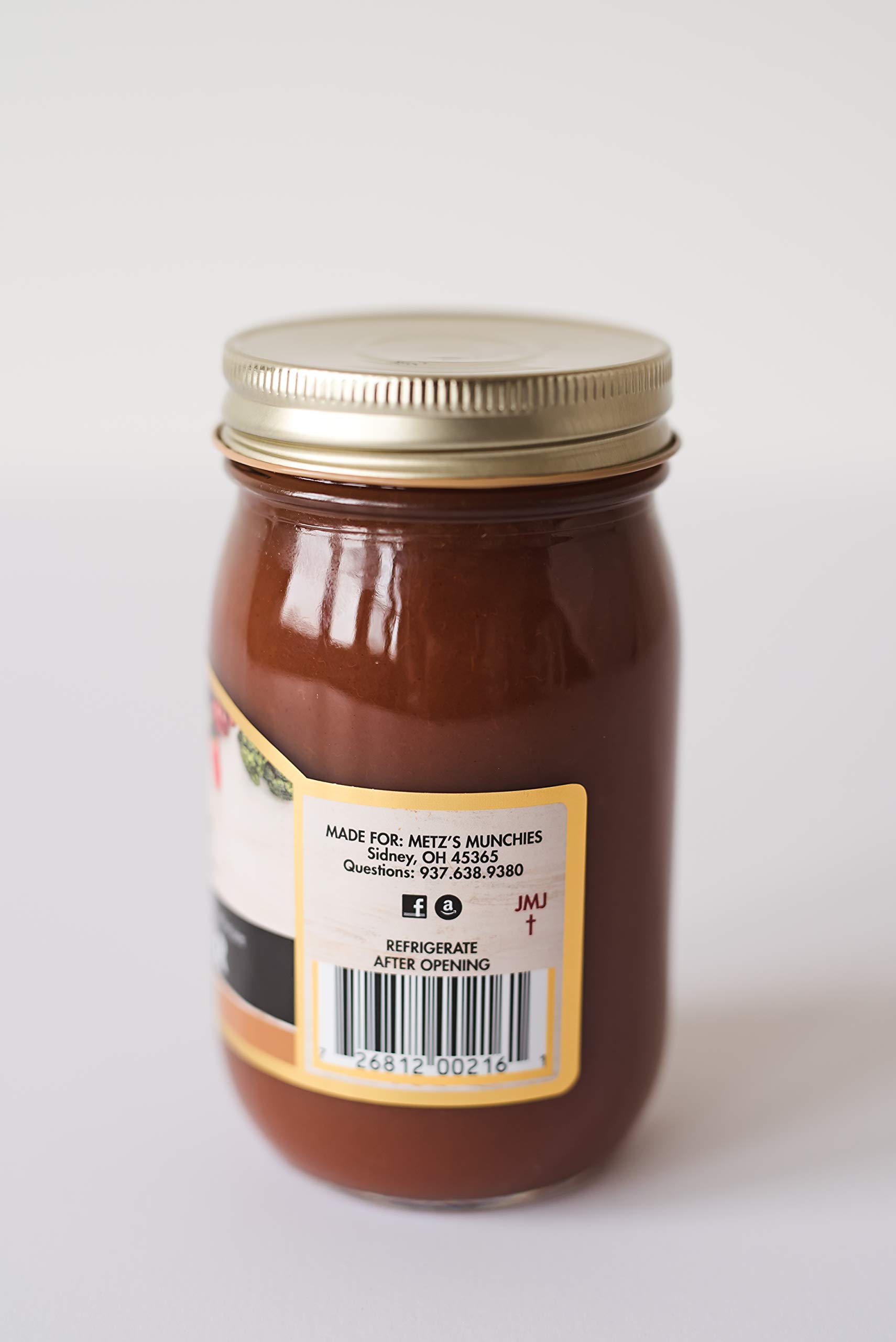Amazon.com : Premium- All Natural - No Sugar Added Apple Butter 