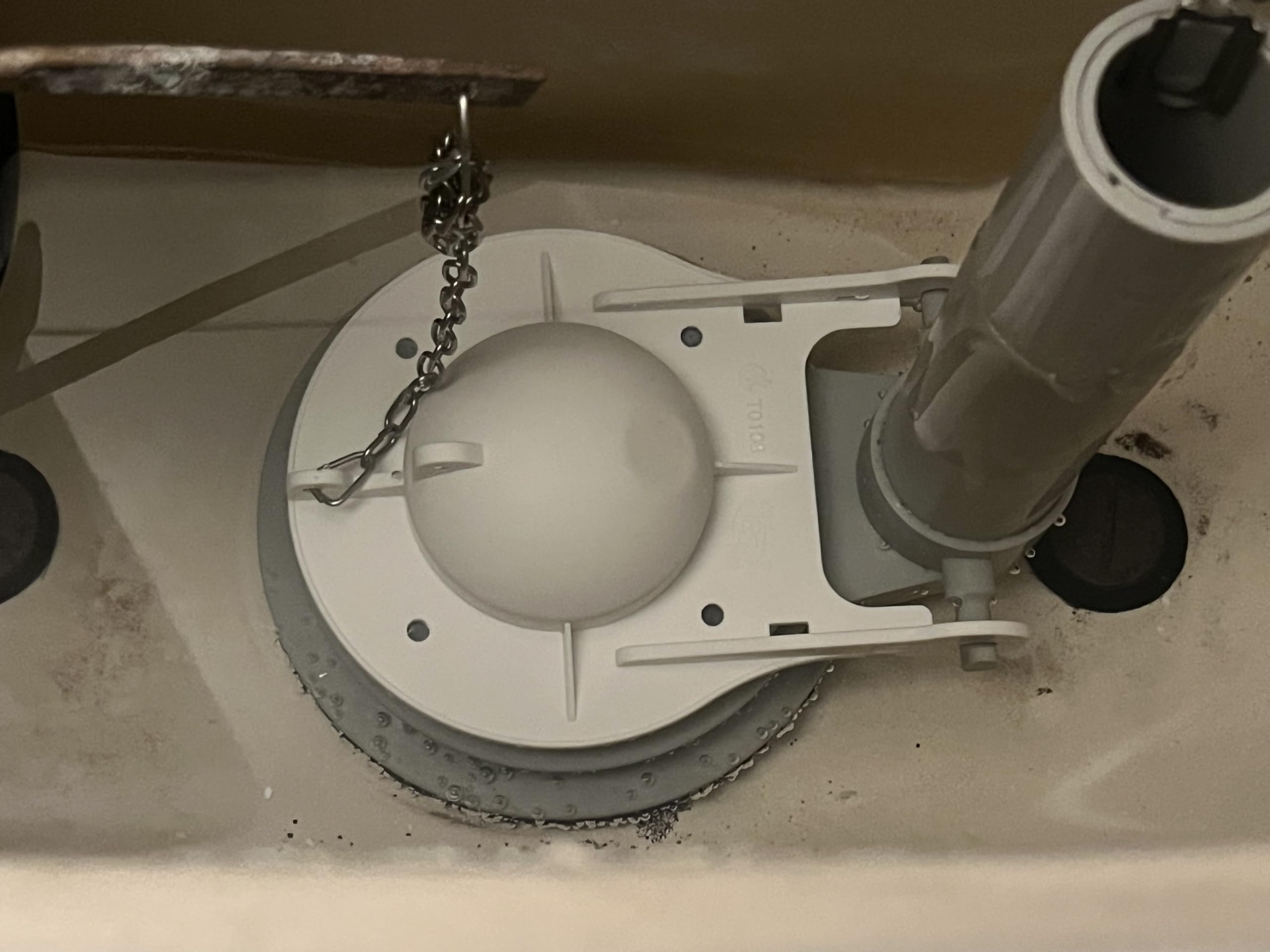 Solapa universal para inodoro (7,6 cm y fina)