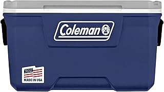 Coleman Classic Series Insulated Portable Cooler, Leak-Resistant Outdoor Hard Cooler Keeps Ice up to 5 Days, 52/70/120/150 Quart