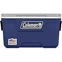 Coleman Classic Series Insulated Portable Cooler, Leak-Resistant Outdoor Hard Cooler Keeps Ice up to 5 Days, 52/70/120/150 Quart
