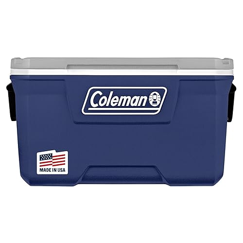 Coleman Classic Series Insulated Portable Cooler, Leak-Resistant Outdoor Hard Cooler Keeps Ice up to 5 Days, 52/70/120/150 Quart