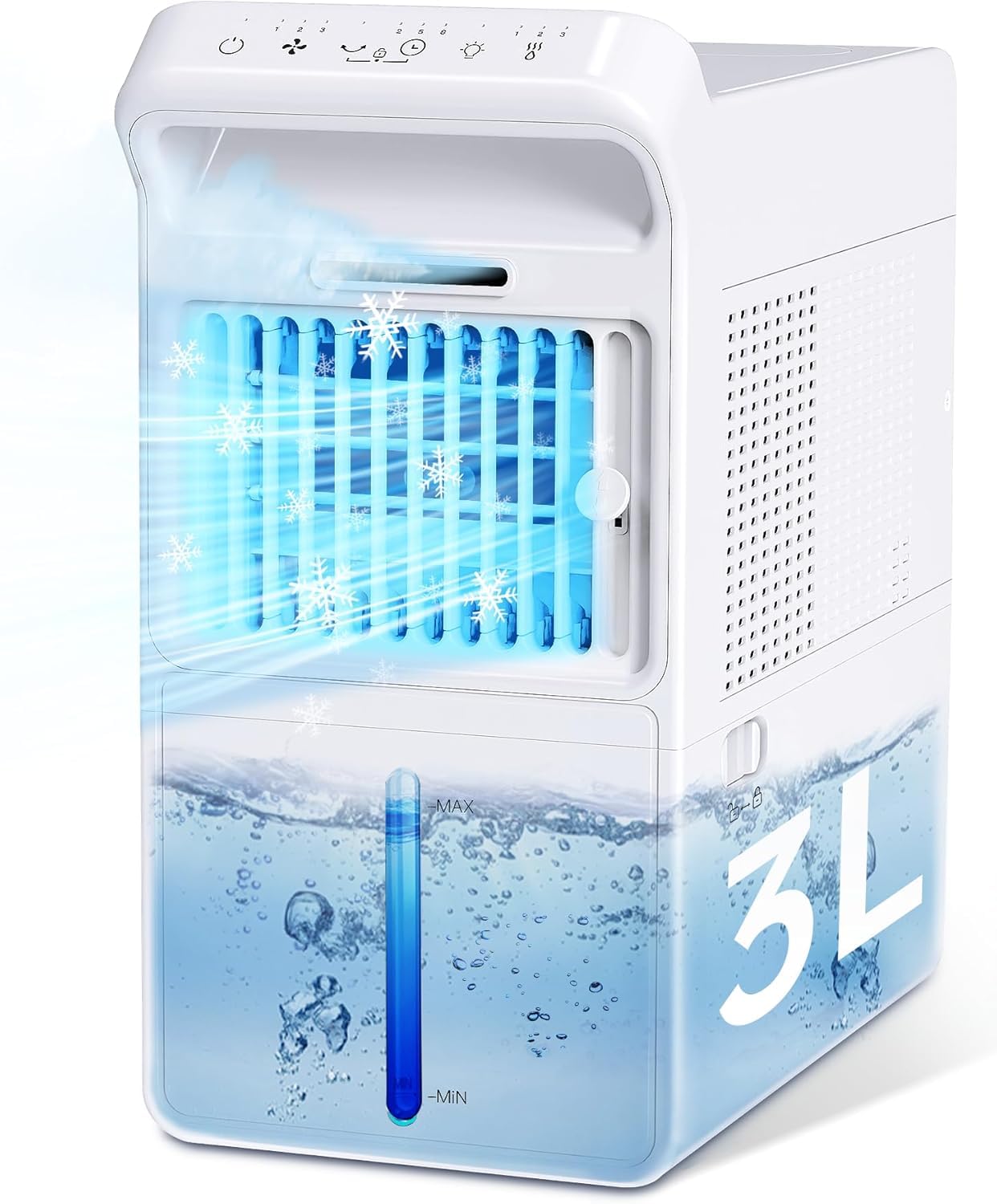 Amazon | Braveby 冷風機・冷風扇「2026 氷霧 × 爆速冷風、わずか 1 秒