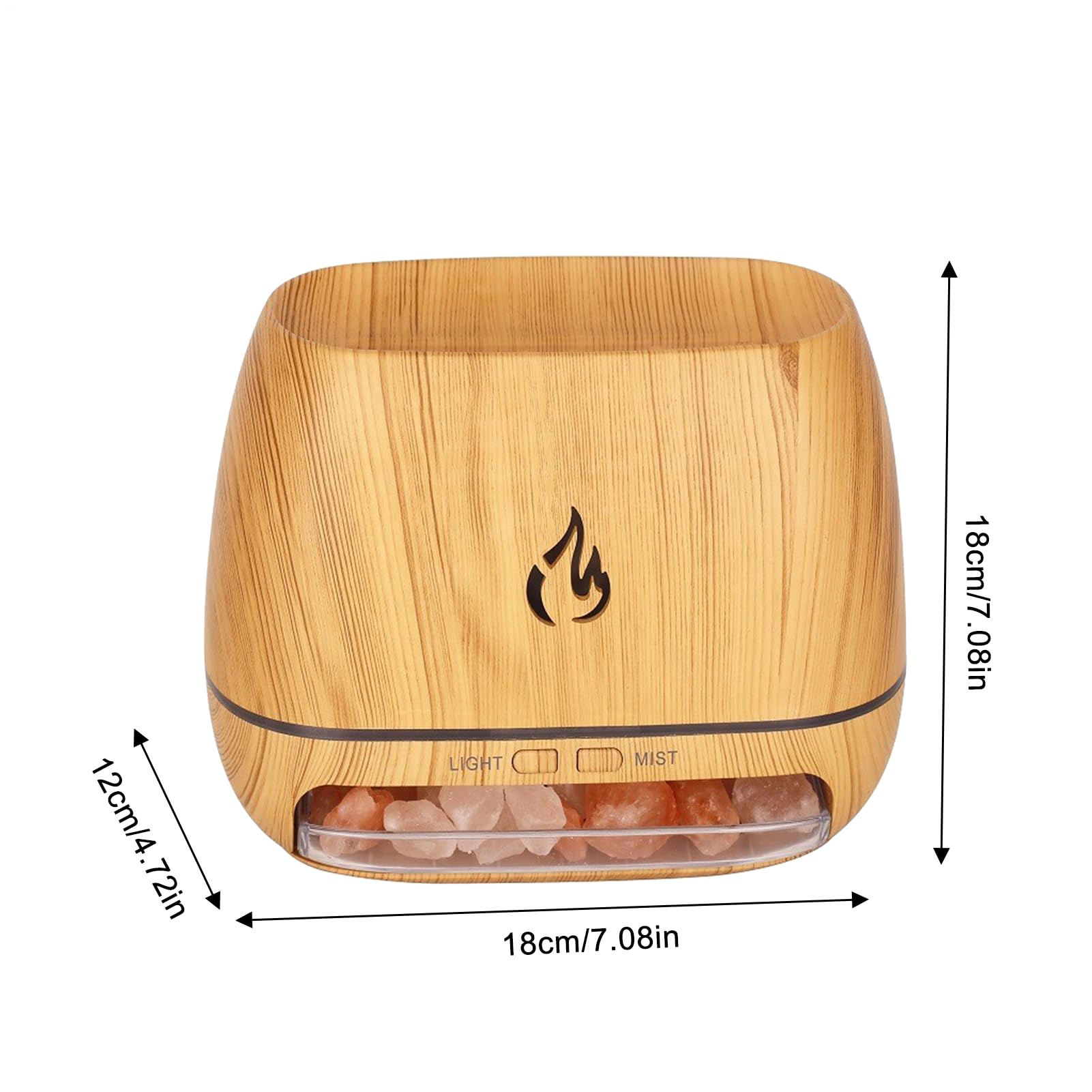 Diffusori Aromaterapia ad Ultrasuoni Ultrasuoni, Olio per aromaterapia, | diffusore per olio aromatico compatto d'illuminazione ambiente