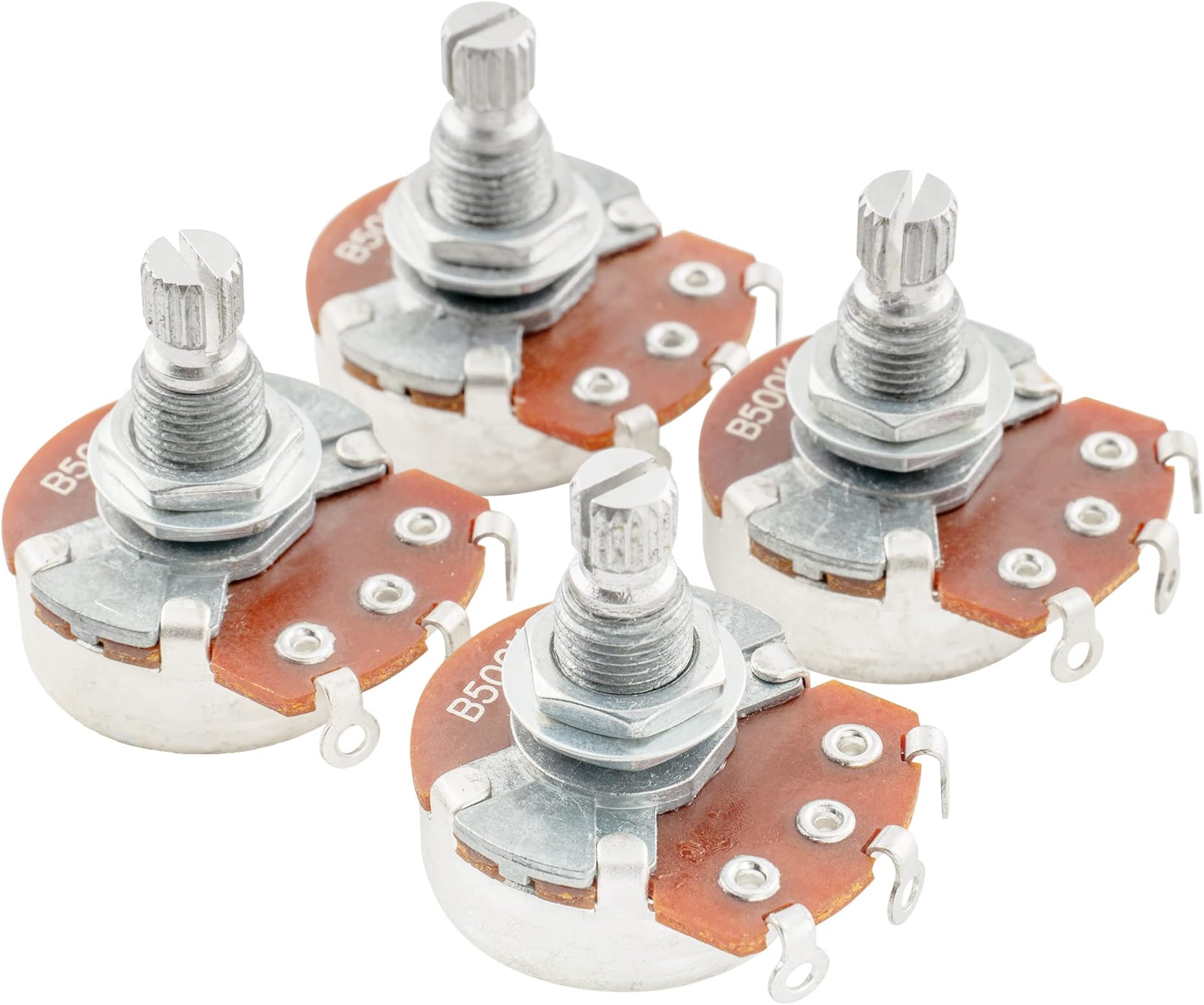 Alpha Full B500K Metric Potentiometers Split Shaft Linear
