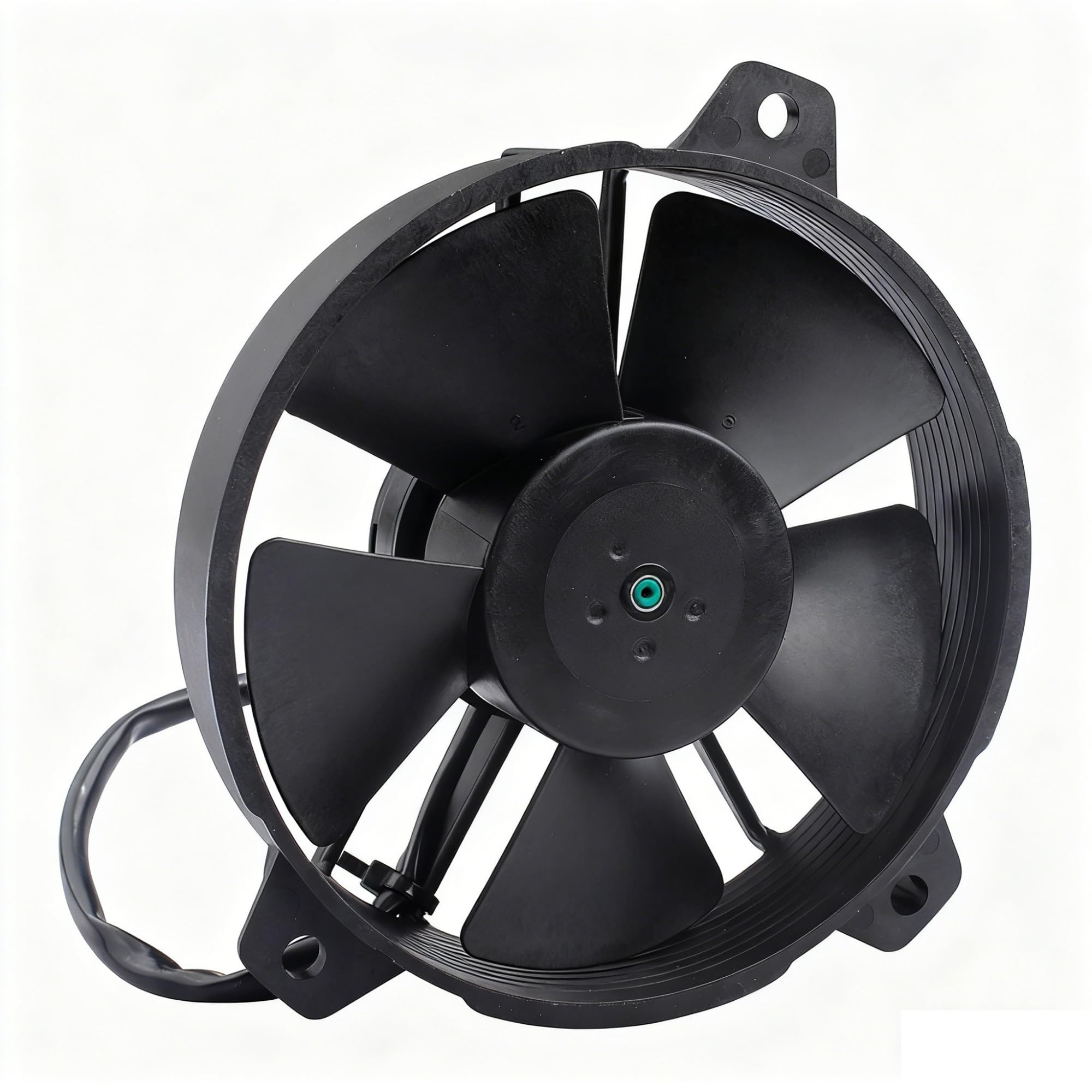 Ventilador de hoja recta de 5,2 pulgadas con motor de 12V de alto flujo de aire 6