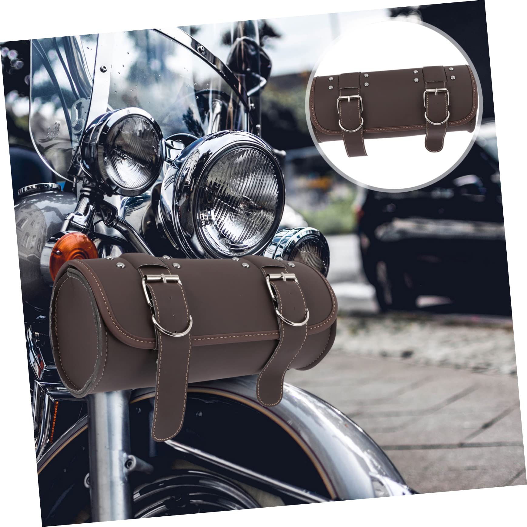lenkertasche leder motorrad aus Pu als Werkzeugorganizer in Kaffee TentHome Dachzelt Aufblasbar Auto Category:Fahrräder_Gazelle Farbe:B-Vis /Berlin Polsterset