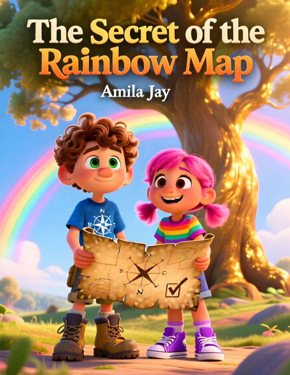 The Secret of the Rainbow Map - Kids Story about Color Blindness: Children's Story about Color Blindness