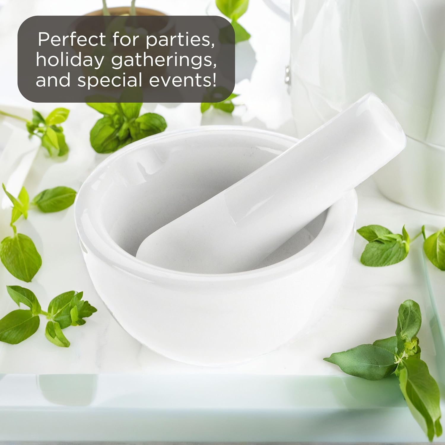 Küchenprofi 4.34" Motor & Pestle Set - Solid Cast Iron, Grinding Spices & Herbs, Preparing Pastes and Pestos, Kitchen Tool for Spices and Herbs, Cast Iron Mortar and Pestle Set, Gift-Wrapped