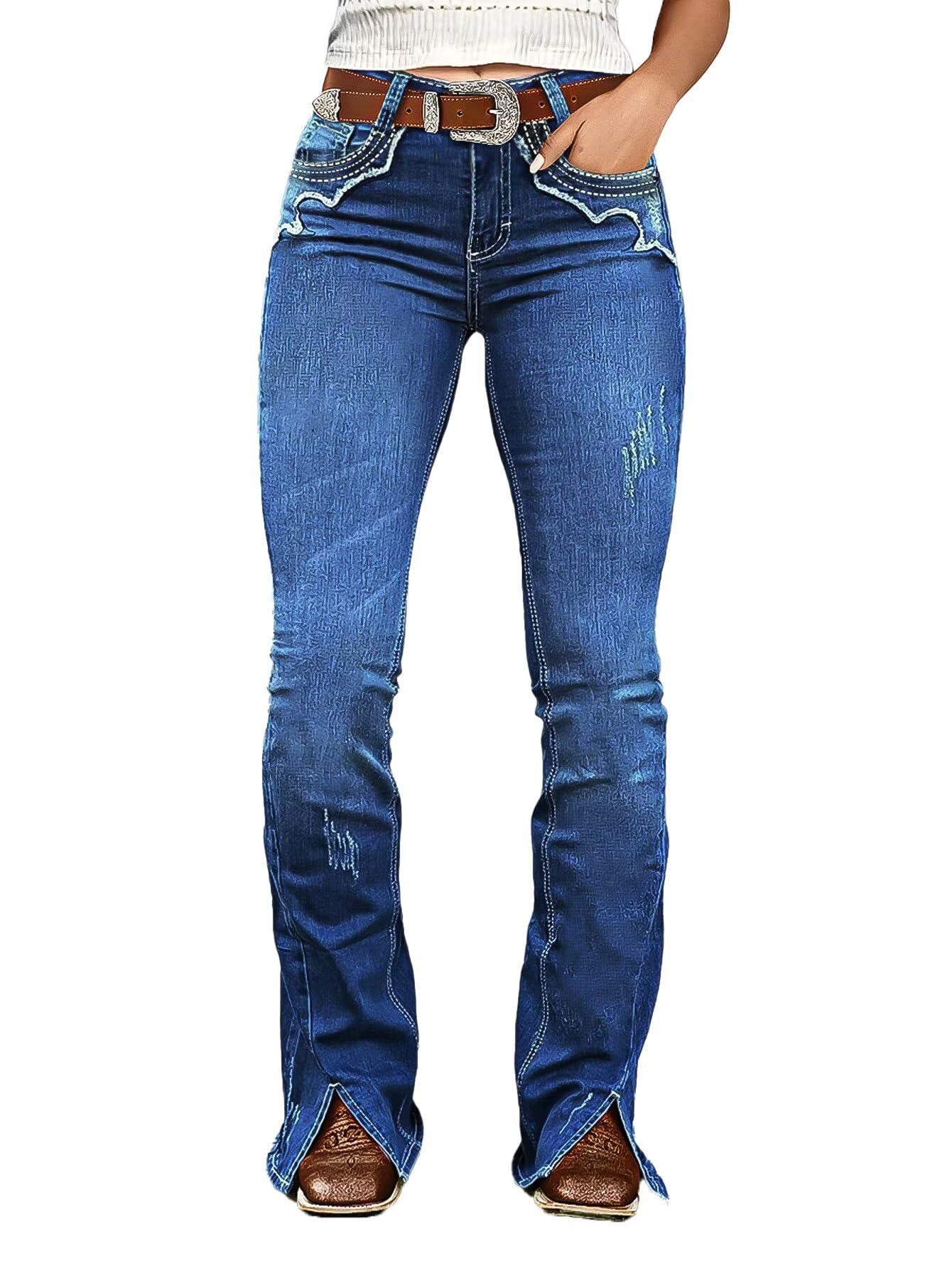 Flamingals Bootcut Mid Rise Jeans