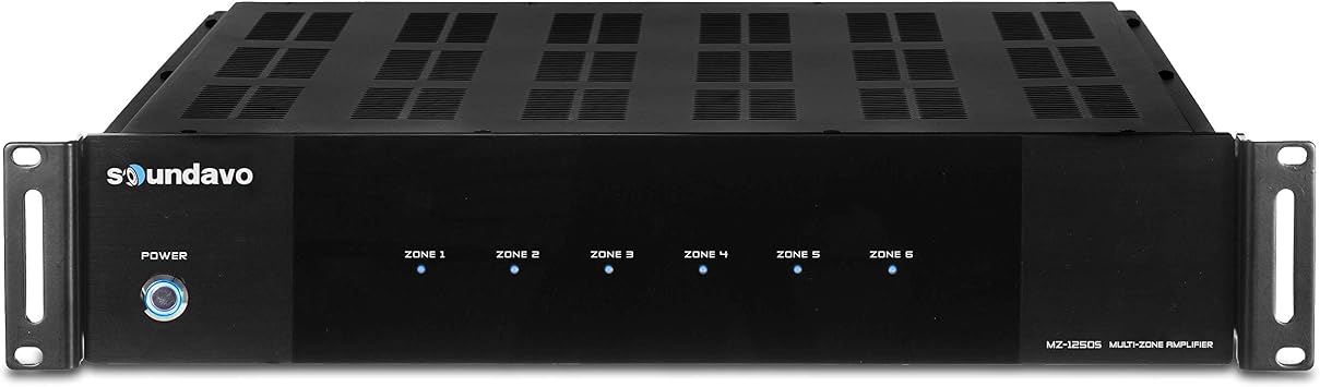 MZ-1250S Digital Multi-Zone Integrated Amplifier - 12 Channel / 6 Zone System with S/PDIF Input