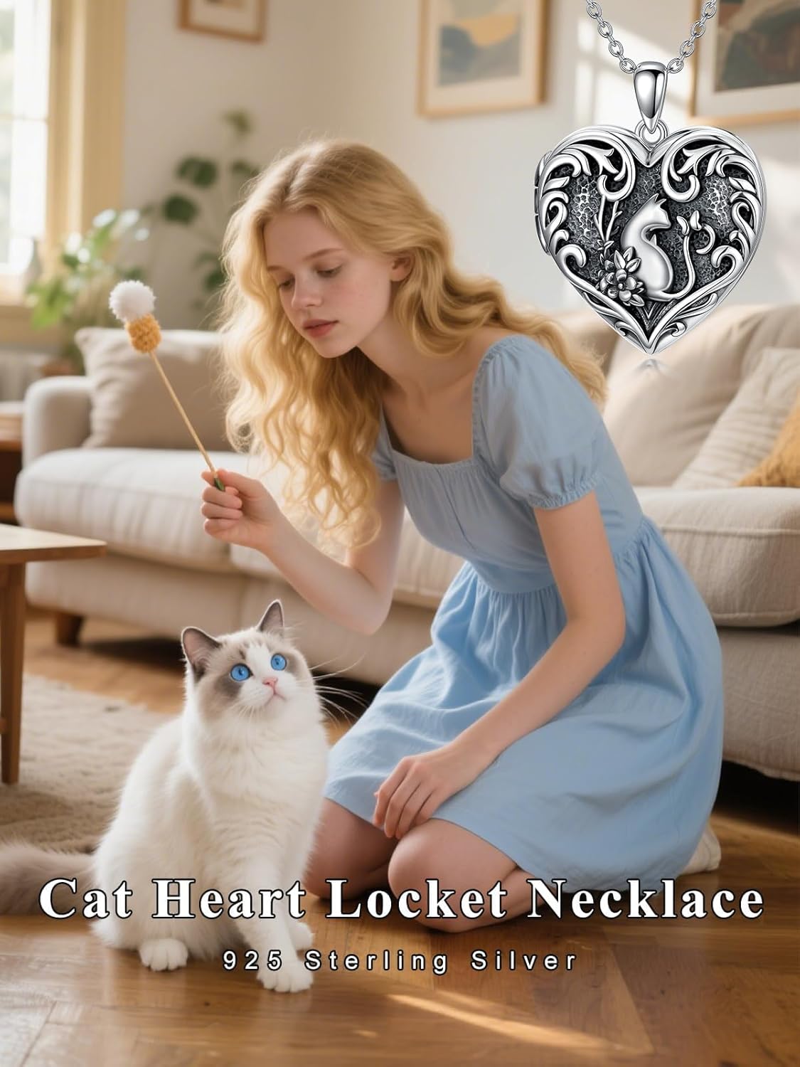 Dorunmo Personalized Heart Locket Necklace That Holds 2 Picture 925 Sterling Silver Custom Lockets Pendant Memorial Jewelry Gifts for Mom Sisters