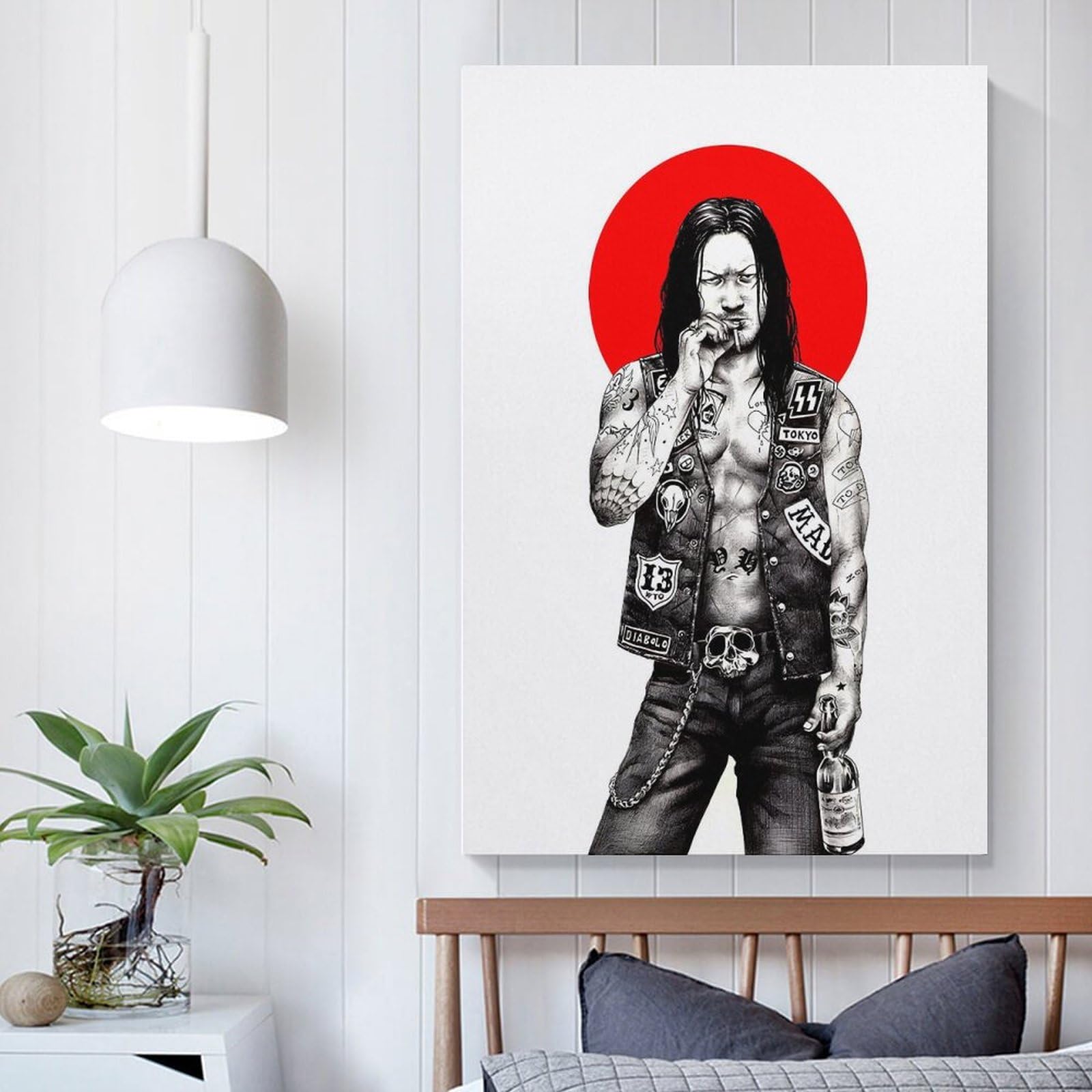 Amazon.co.jp: 大友昇平 ポスター (1) キャンバス 壁アートホーム バス