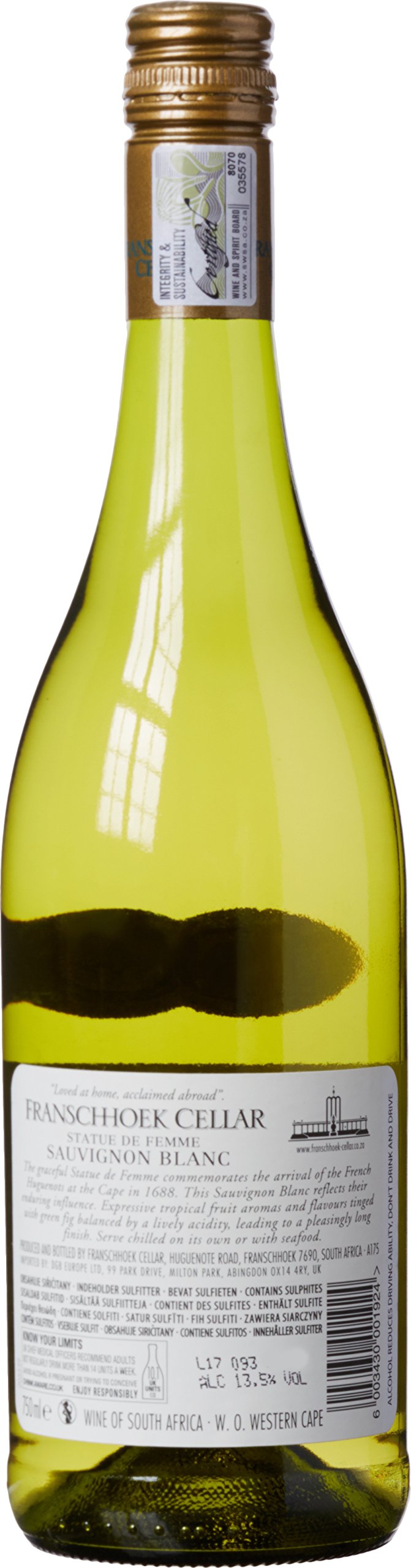Franschhoek Cellars Cabernet Sauvignon 750ml X 6 | Smart