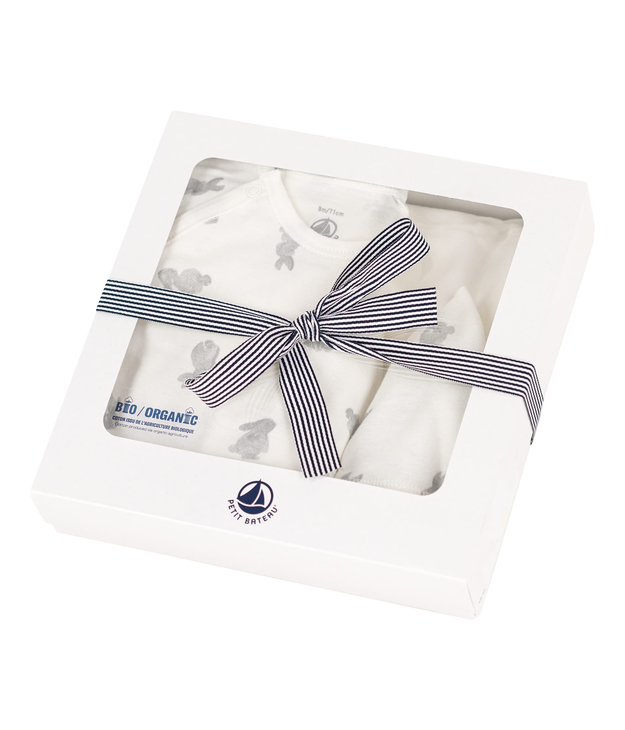 Petit Bateau A06kn Set de Regalo de 3 Piezas Unisex bebé (Pack de 1)
