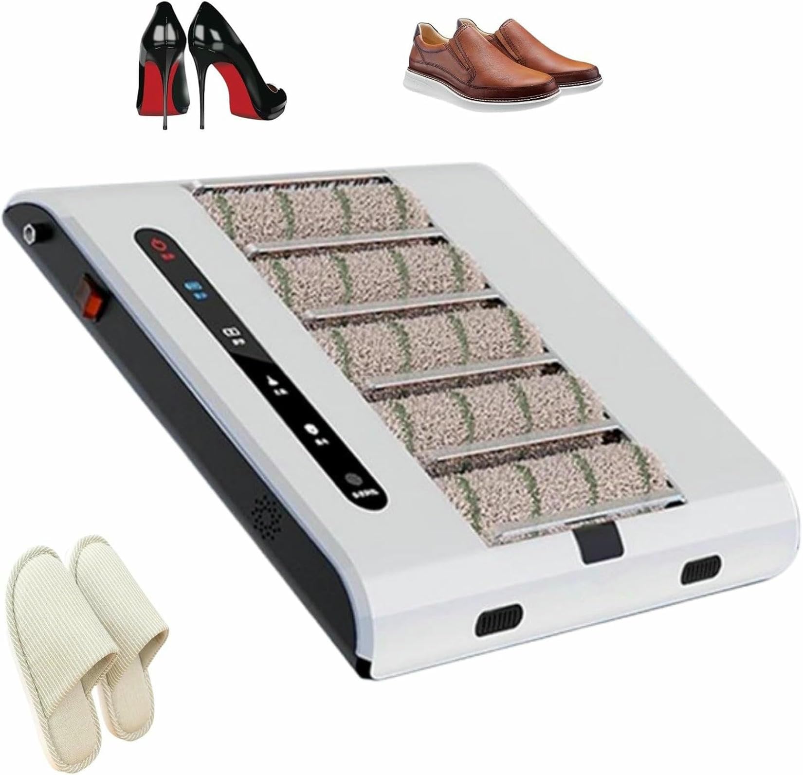 Polisseuse à chaussures automatique 260 tr/min avec capteur d'aspiration