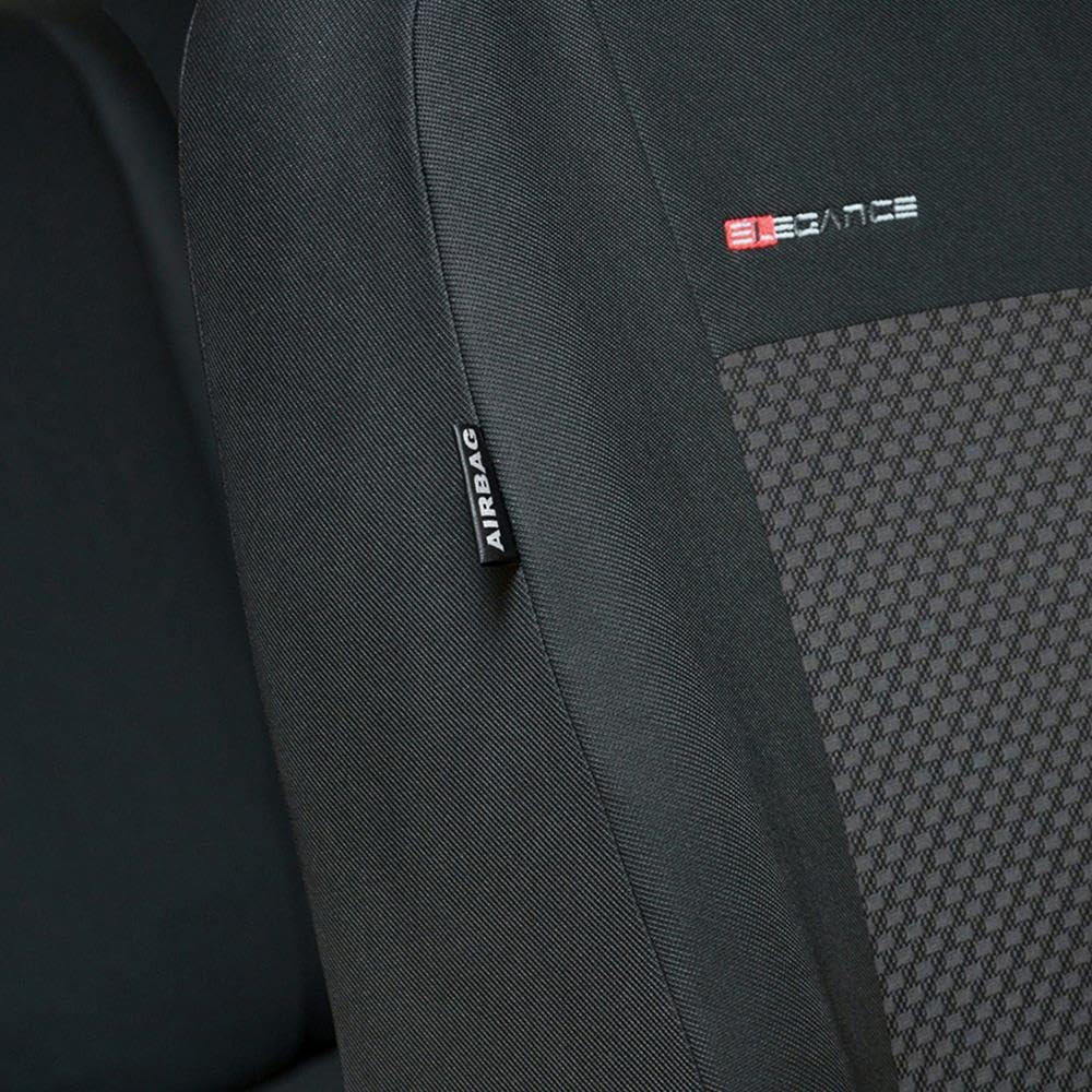 Mossa Housses siège sur Mesure adaptées pour Renault Clio IV (2012-2019) E3 | Hayon, Estate