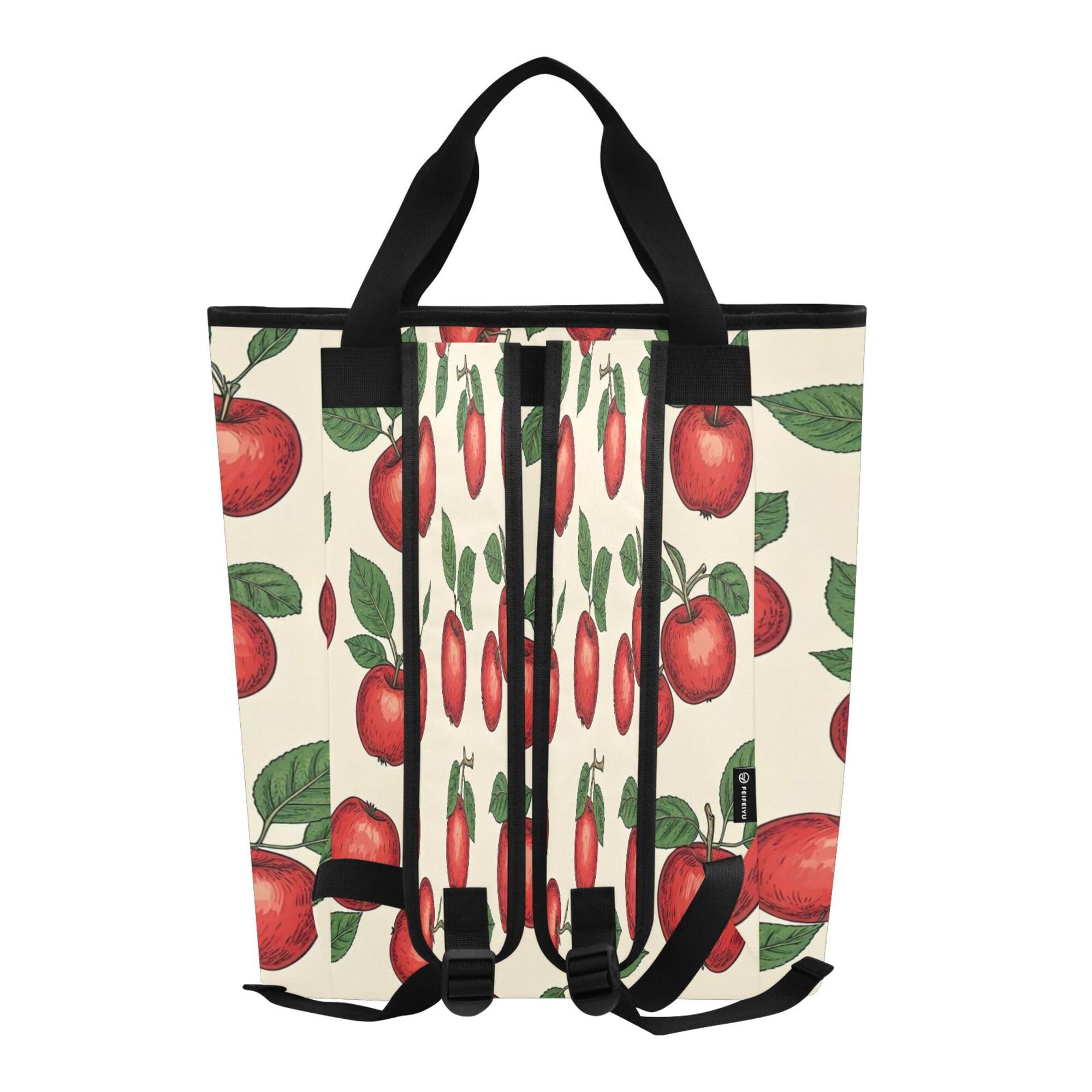 PYBUG apple Reusable Insulated Backpack 36 Cans,Large Leakproof Portable Cooler Tote Organizer for Office Picnic Hiking Beach BBQ