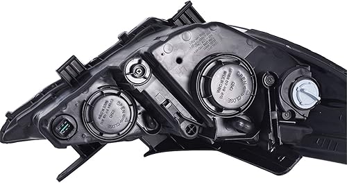 Miniatura 6 de munirater Conjunto de faros delanteros plateados con esquina ámbar para conductor y lado del pasajero de repuesto para Sonata 2011-2014 209150009,