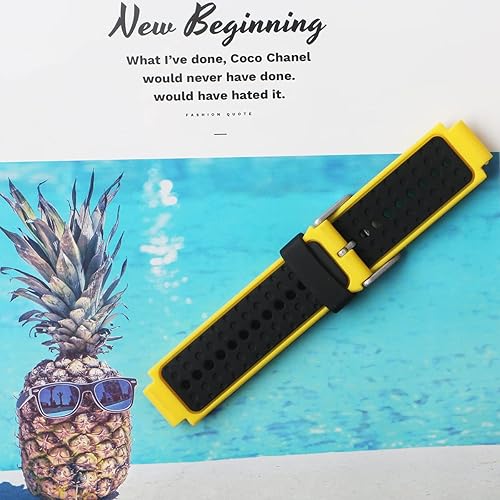 Miniatura 7 de honecumi Correa de repuesto para Garmin Forerunner 235, compatible con Garmin Forerunner 220230235620630735XT, correas para reloj de golf Garmin