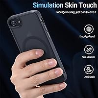 Vista 357 de Yriklso Strong Magnetic Case for iPhone 11 [Compatibilty with MagSafe] Protective Shockproof Cover Phone Case for iPhone 11 6.1" Frosted Purple