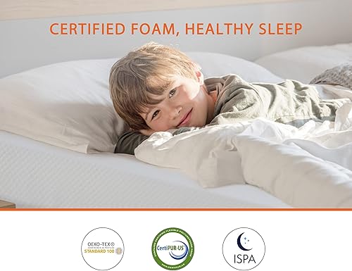 Miniatura 10 de Colchón Queen de 10 pulgadas, colchón de espuma viscoelástica de gel Queen para un sueño cómodo y alivio de presión, colchones de firmeza media