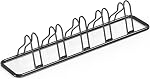 Simple Houseware 5-Bike Floor Storage Rack - Adjustable Bicycle Parking Stand & Garage Organizer for Road and Kids Bikes, Black | Bicycle Parking Stand Organizer for Road and Kids Bikes