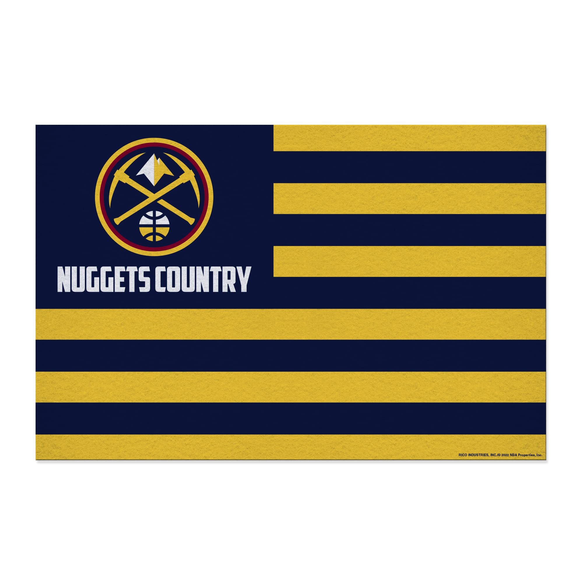 Rico Industries NBA Basketball Denver Nuggets Country 25