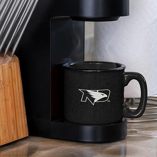 Miniatura 453 de Rico Industries NCAA Utah Utes - Taza de café personalizada de 12 onzas con logotipo grabado con láser profundo, taza de cerámica para acampar con