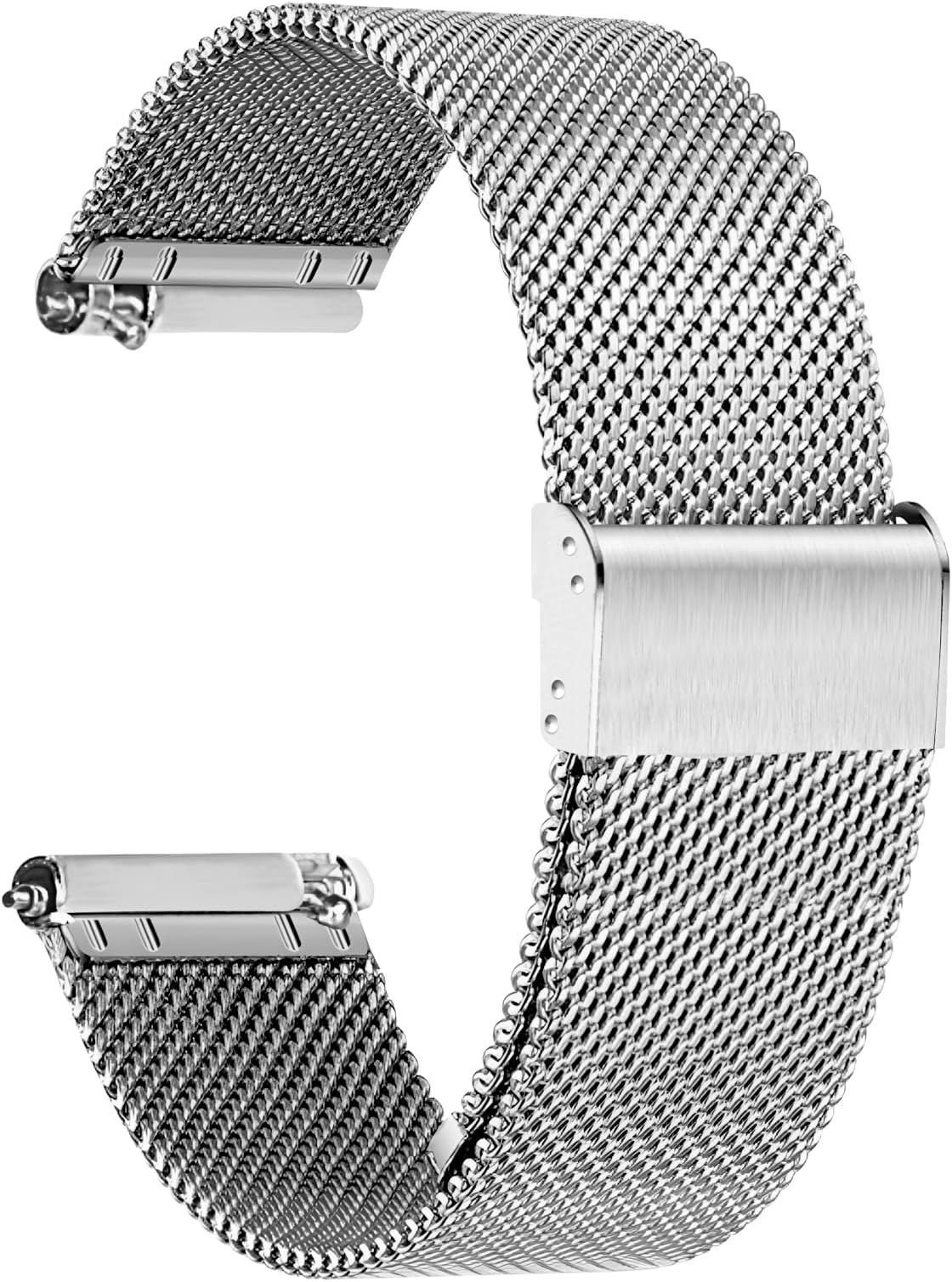 Mesh Watch Strap Metal - Quick Release Watch Bands for Men Women - Stainless Steel Smart Watch Straps Bracelet Replacement - 10mm 12mm 14mm 16mm 18mm 20mm 22mm