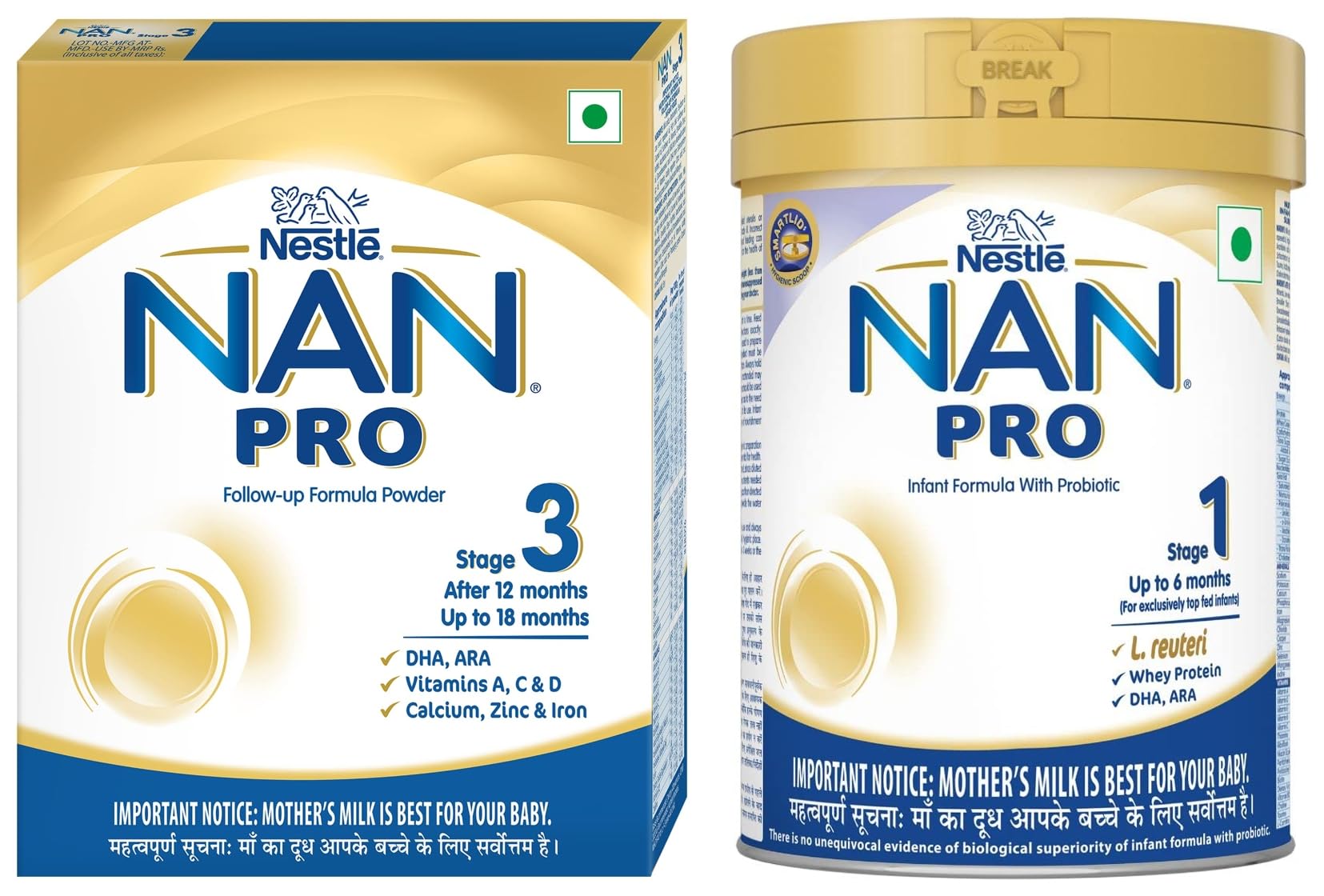 Probiotic Nestle Nan Pro Infant Formula Nestle NAN Pro (Upto