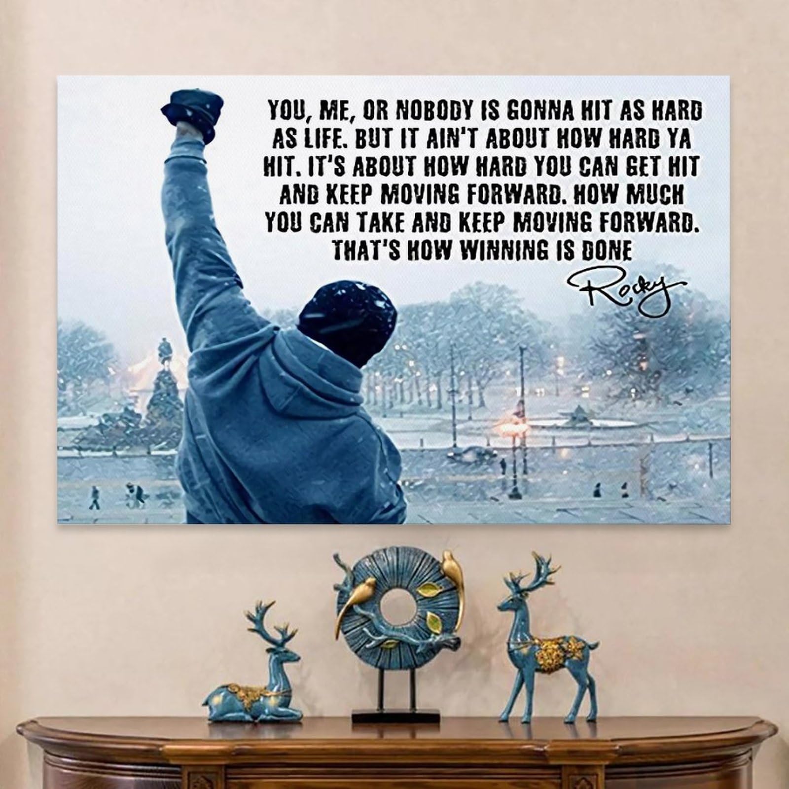 Poster Film Rocky Arte Da Parete Formati A4 A3 A2