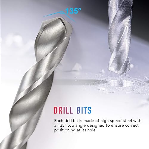 Miniatura 9 de OMT SAE &amp; Metric Tap and Die Set de 80 piezas y Orion Motor Tech 262 piezas Kit de reparación de roscas métricas y SAE, paquete