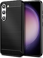 Vista 172 de Funda Qiinogow compatible con Samsung Galaxy A23 4G/5G, cubierta delgada para teléfono con absorción de golpes, funda protectora de fibra de carbono