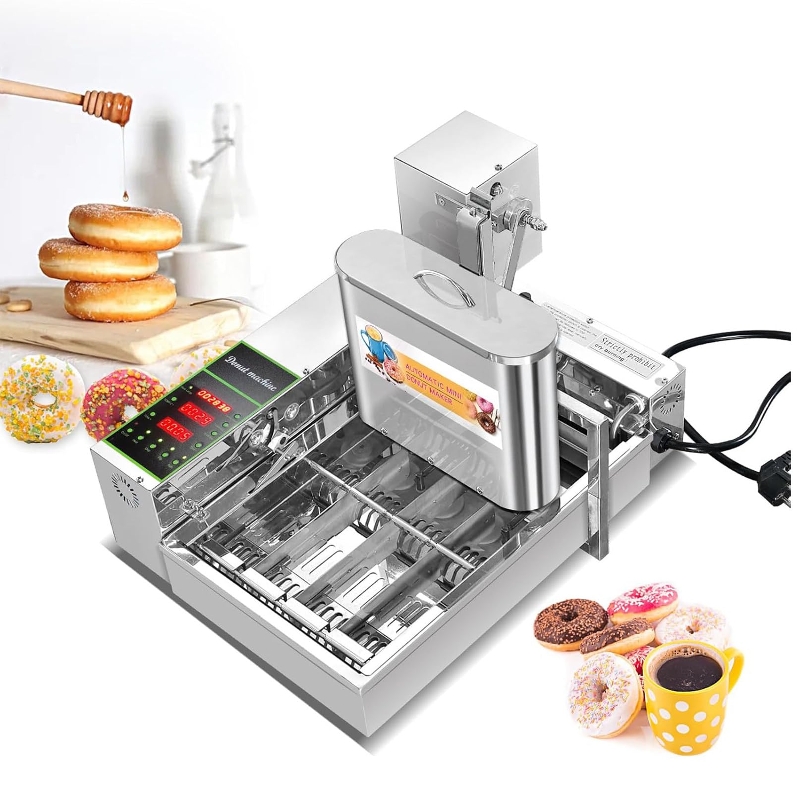 Máquina automática Comercial para Hacer donas de Alta Resistencia